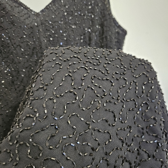 Vintage Beaded Y2K Night Out Dress Size Medium - Picture 3 of 10